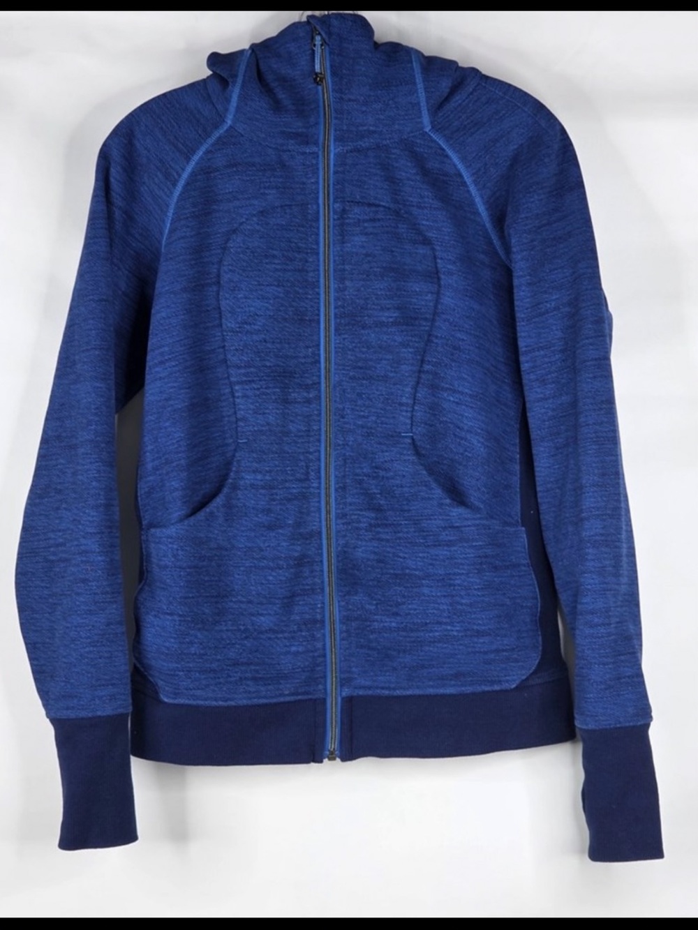 Lululemon Women’s Zip-Up Hooded Jacket in Blue - Picture 3 of 8